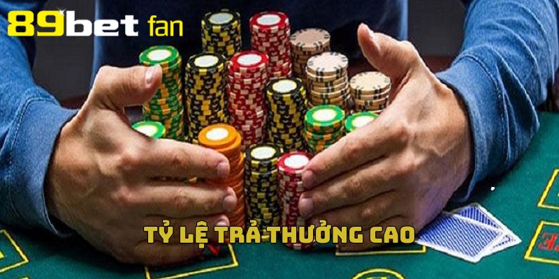 Tỷ lệ trả thưởng cao top 1